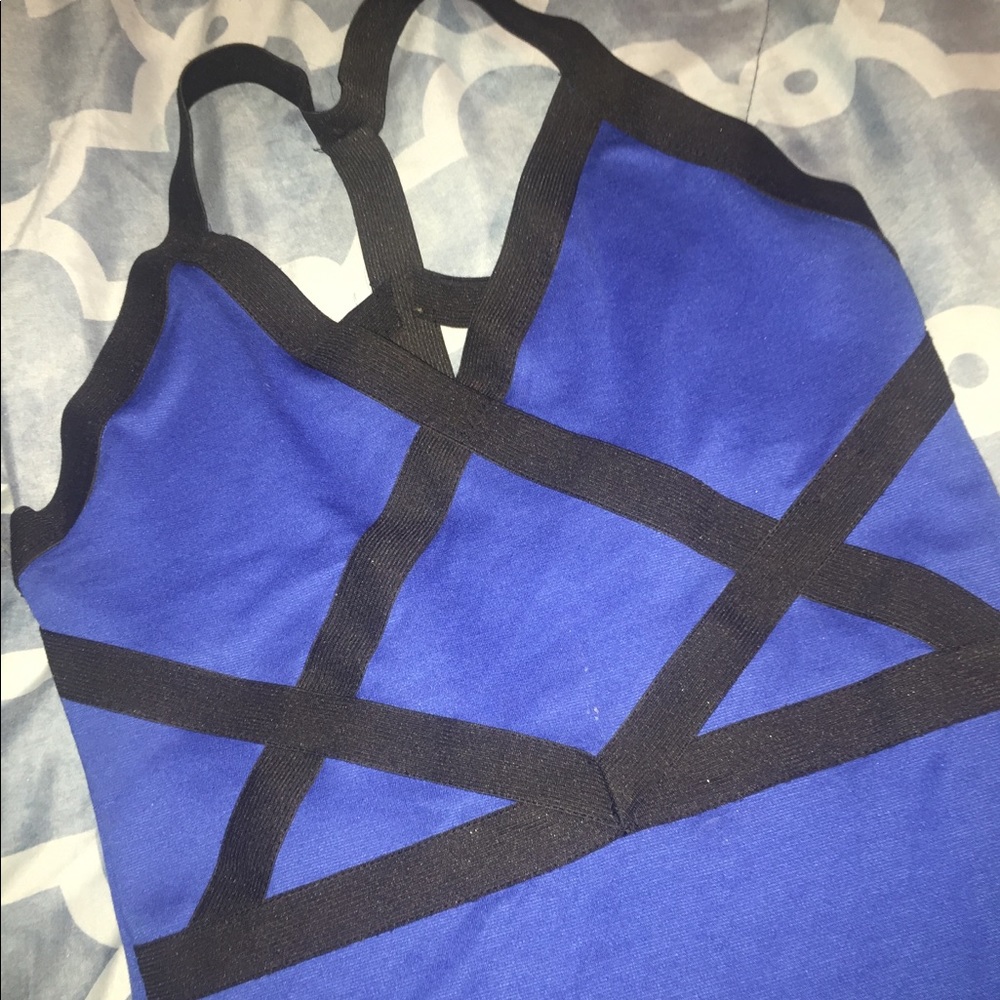 Dark blue new Nicki Minaj dress
